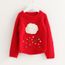 Pull rouge bebe fille
