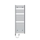 LUXEBATH ECD Germany Radiateur Sèche-serviettes électrique 500 x 1500 mm Barre coudée chromée 900W