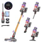 Aspirateur Balai sans Fil Vistefly, 580W/62Kpa - Aspirateur Balai sans Fil Puissant 70 Minutes, Écran Tactile - Capacité de 1,5L