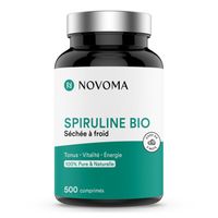 Novoma - Spiruline Bio - 500 Comprimés