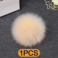 10 cm Pompons pour chapeaux, porte-clés boule de poils, artisanat décoratif créatif pour bricolage, accessoir