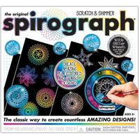 Spirograph - Scratch & Sparkle avec Feuilles Magiques