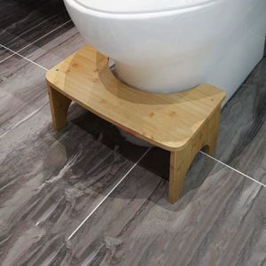 Tabouret de toilette Tabouret Physiologique De Toilette Pliable  Anti-Dérapant Réglable en hauteur 18-24cm -VQU - Cdiscount Maison