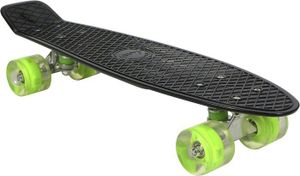 SKATEBOARD - LONGBOARD SKATEBOARD - SHORTBOARD - LONGBOARD - PACK-Farbe 32 Farbe 32 ' Cruiser Skateboard Complet Rétro Mini Board, 2255cm Vintage
