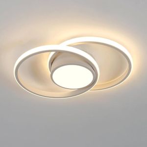 PLAFONNIER Plafonnier LED Rond Lampe de plafond 42W 4800LM Moderne Luminaire Plafonnier pour Couloir Coucher Salle de Bains Cuisine Sal[J6873]