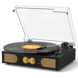 Adaptateur Pour Disque Vinyle 45 Tours 38 Mm - Pour Platine Tourne-disque, Phonographe - Plastique Noir