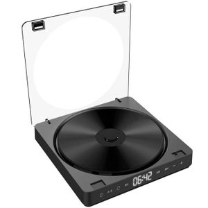 RADIO CD CASSETTE noir - Lecteur de CD Portable, Version Double casq