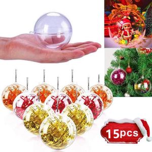 Amosfun 20pcs boules de noel arbre de noel boule ornement suspendu d/écorations de pendentifs de noel pour noce vacances blanc argent/é