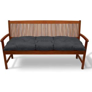 Relaxdays Jardin Balcon Exterieur Banc Metal Acier 82 X 127 5 X 59
