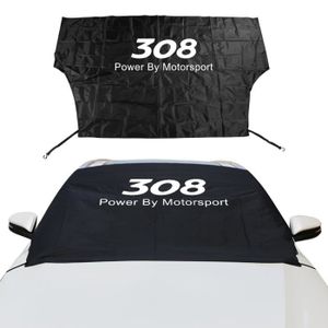 Pare-brise de voiture pour Peugeot 308 T9 MK2, pare-soleil de pluie,  couvercle de protection à sourcils, déflecteur de fumée, accessoire  autocollant