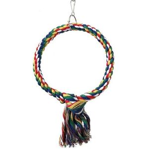 JOUET support coton corde jouet pour perroquet décoratio