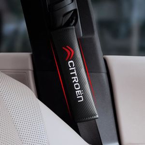 Coussinets de ceinture de sécurité de voiture doux, 2 pièces épaulettes de  ceinture de sécurité, gaufrage