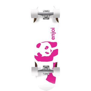 SKATEBOARD - LONGBOARD Skateboard Cruiser - ENJOI - Whitey Panda - Mixte - 8.00