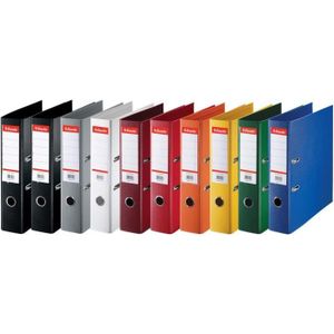 ESSELTE Lot de 10 classeurs à levier standard - 75 mm