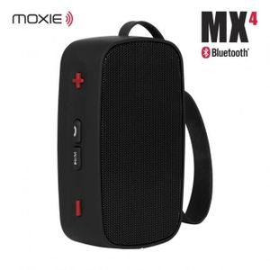 ENCEINTE NOMADE Enceinte Bluetooth Moxie MX4 - Noir - Sans fil - R