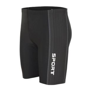 Set Maillot De Bain Homme + Bonnet - Boxer Natation Séchage Rapide - Pour Sport Et Plage