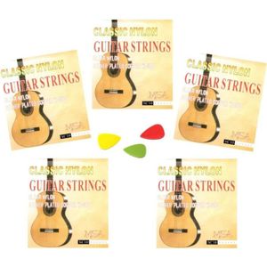TIGER CGS-NY Jeu de cordes en nylon pour guitare classique Tension normale  : : Instruments de musique