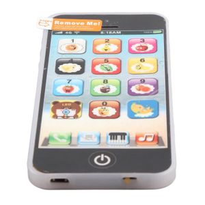 TÉLÉPHONE JOUET SALUTUYA téléphone portable avec écran tactile SALUTUYA Jouet de téléphone pour enfants Jouet de téléphone portable jeux mecanique