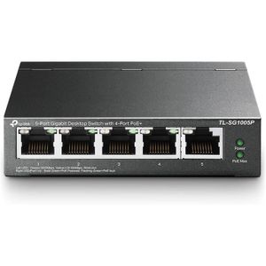 SWITCH - HUB ETHERNET  TP-Link Switch PoE (TL-SG1005P V2) 5 ports Gigabit