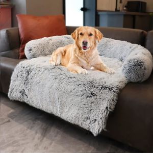 Housse de canapé de lit de chien de protecteur de meubles calmant impe