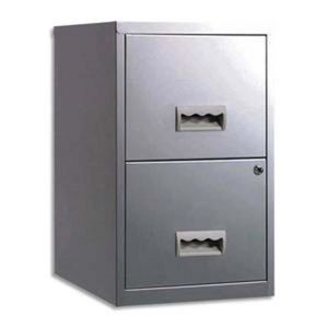 classeur 2 tiroirs métal