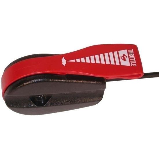 ZAMDOE Manette Universelle De Contrôle De La Vitesse, 7/8 Pouce (22mm), 12 V -72 V Pour Vélo électrique, Trottinette, Trottinette Pour Enfants, Antidérapant, étanche, Avec Ruban Isolant De 3 M