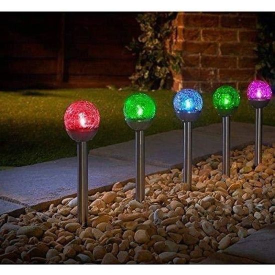 Lumières Luciole à énergie Solaire, 4pcs Lumières De Jardin Luciole