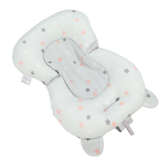 Coussin De Bain Bébé Antidérapant - Soutien Tête Et Dos - Pour Nouveau-nés Et Tout-petits 0-12 Mois - Sécurité Et Confort Max