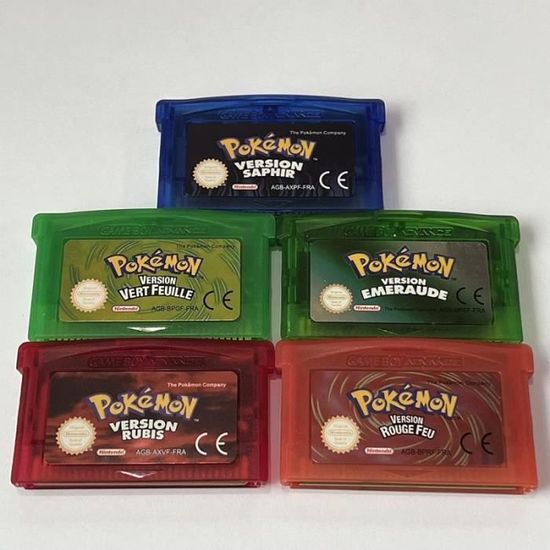 Pokemon rubis game boy d'occasion - Jeux vidéo