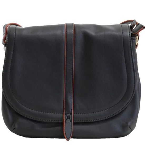 Sac cuir à bandoulière vintage 3 de fabrication artisanale - livraison rapide gratuite
