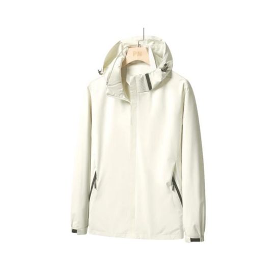 Blouson Bomber Blanc River Island - Taille 10 - Occasion Très Bon état - Veste Légère En Polyester