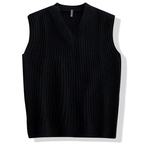 Essentials Cardigan Coton Homme – Coupe Décontractée Col V Boutonné – 100% Coton Respirant