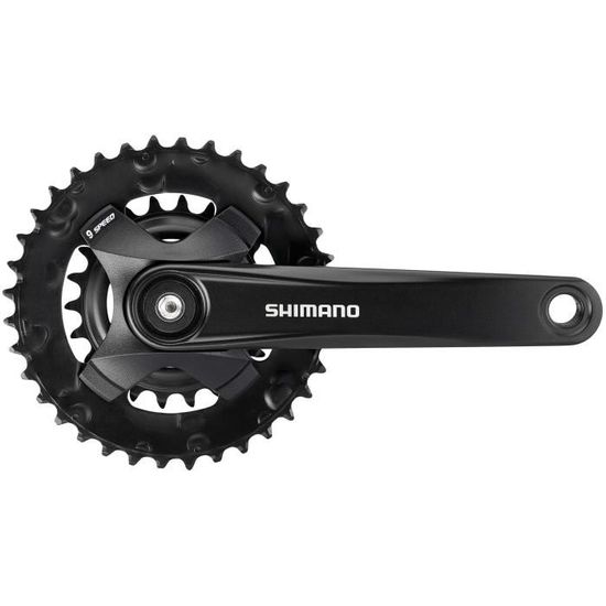 Pédalier VTT - SHIMANO - FC-MT101-B2 - 170mm - 9 vitesses - Cdiscount Sport