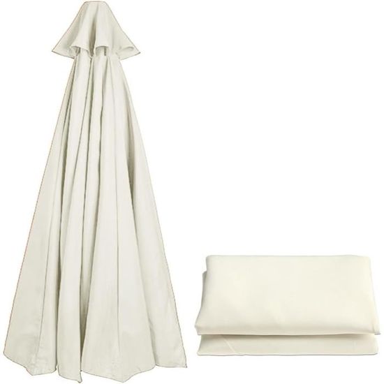 Housse De Rechange Tonnelle Beige 420D - Imperméable 300x300cm, 300x260cm Ou 260x250cm