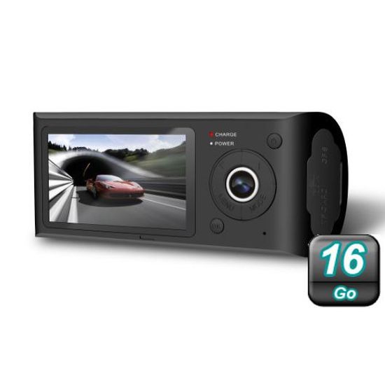 Dashcam 4K avant arrière avec vision nocturne et GPS