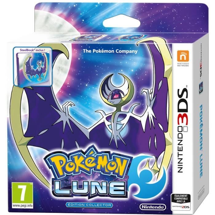 Pokémon Lune Fan Edition (Jeu + Steelbook) Jeu 3DS