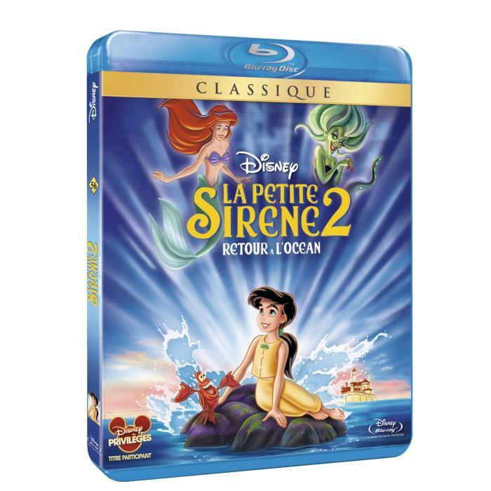 BluRay Bd la petite sirène 2 Cdiscount DVD