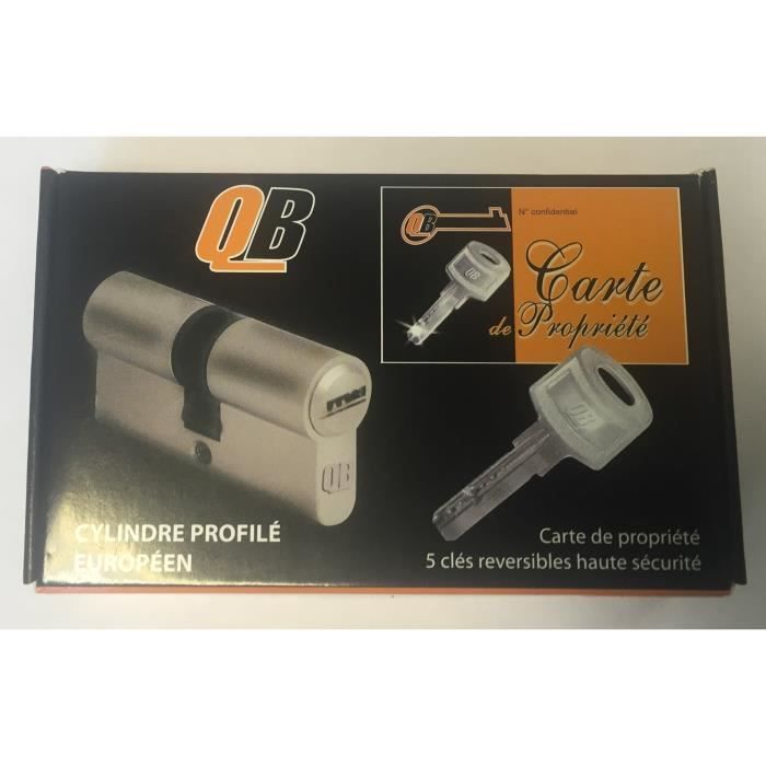 QB CYLINDRE EUROPEEN 30 X 30