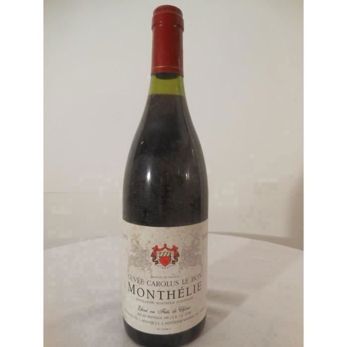 monthélie carolus le bon rouge 1995 - bourgogne france
