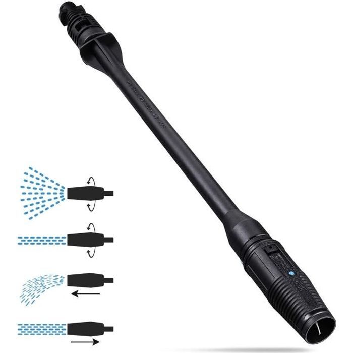 SAFETYON Lance de Nettoyeur Haute Pression, Pistolet de Nettoyeur Haute Pression pour Kärcher k2 k3 k4 k5 k6 k7 Lance pour Kärcher a