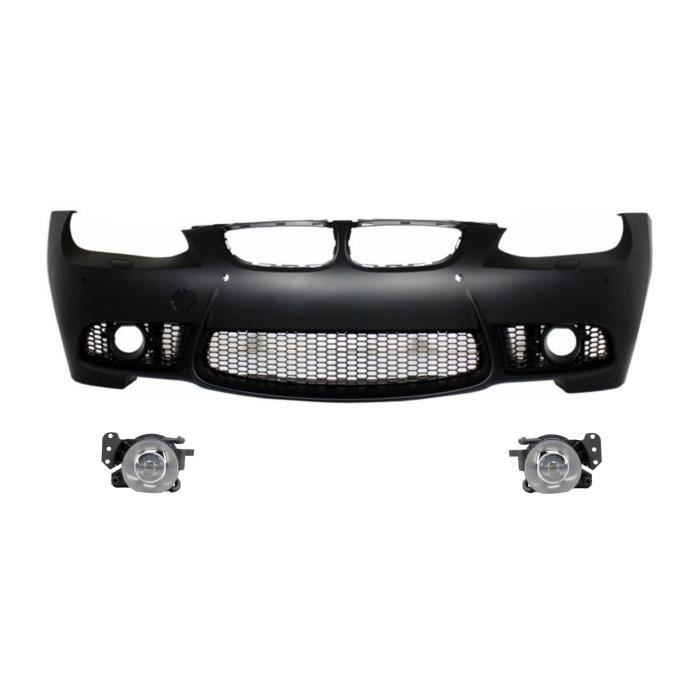 Pare-chocs avec PDC pour BMW 3 E92 E93 06-09 M3 Look Projecteurs Antibrouillard
