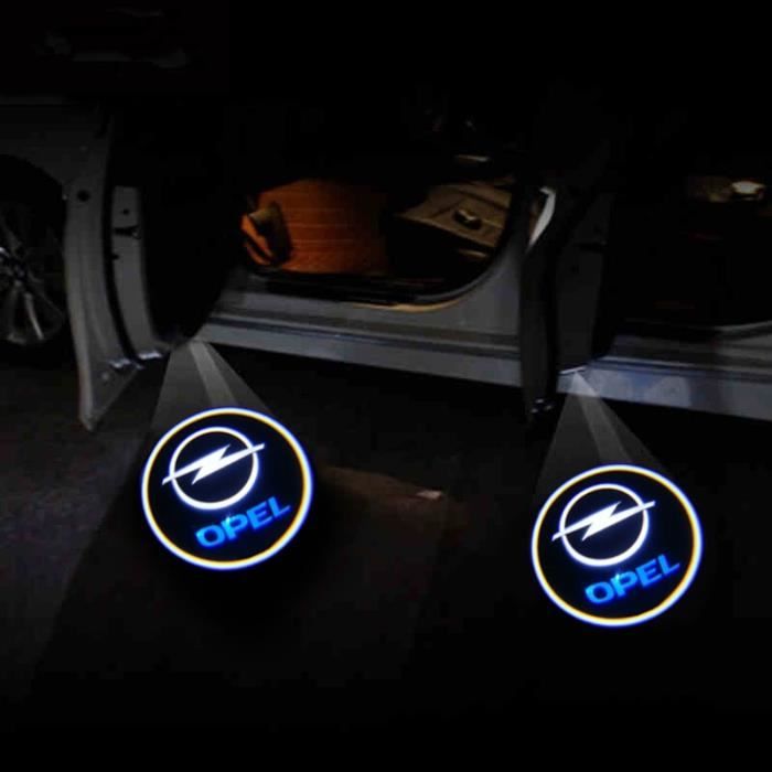 Projecteur de Logo de Bienvenue Pour Opel Astra H G J Insignia Zafira B Corsa D Vectra C Antara Vivaro OPC, 1