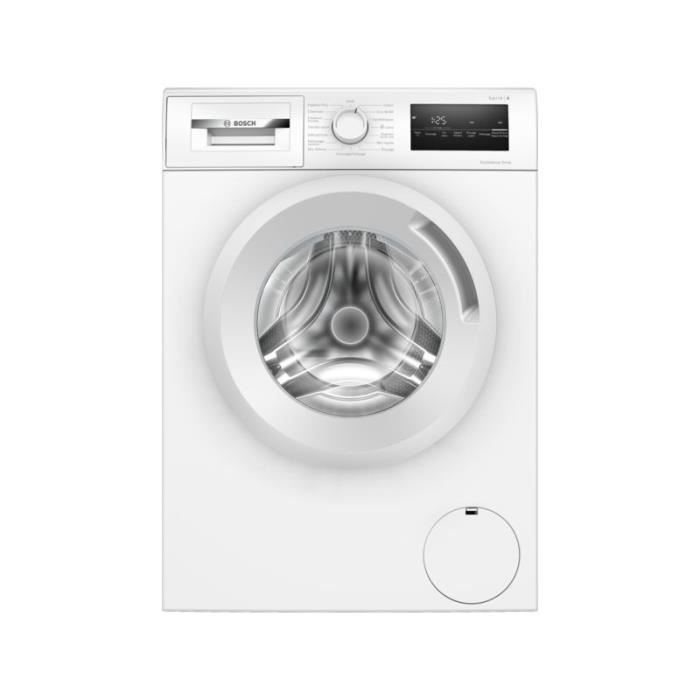 BOSCH Lave-linge Frontal 8kg 1400Trs/min Moteur EcoSilence Drive 55 Blanc