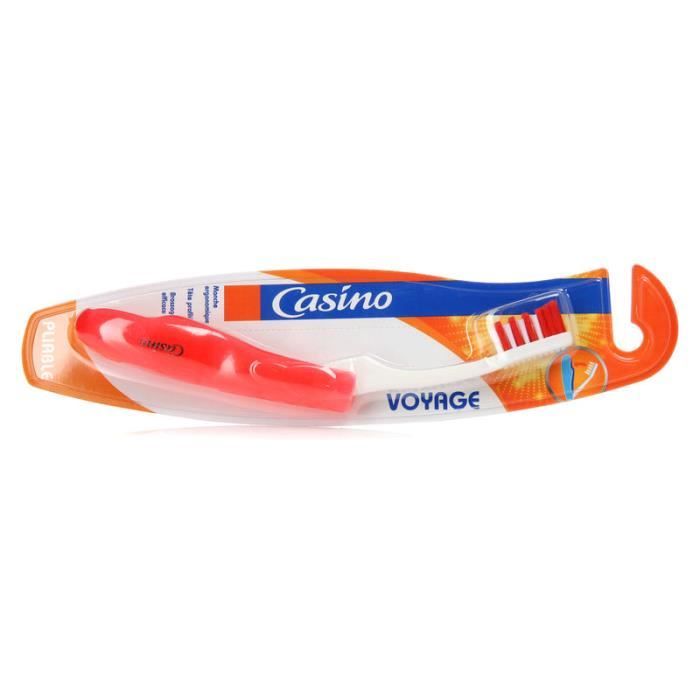 Borsse à dents pliable de voyage