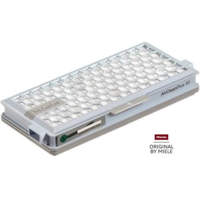 MIELE 10107860 - Filtre Air Clean Plus SF-AP50 - Séries S4,S6, S5 et Select,Compact C1, Complete C2, Compact C2, Complete C3