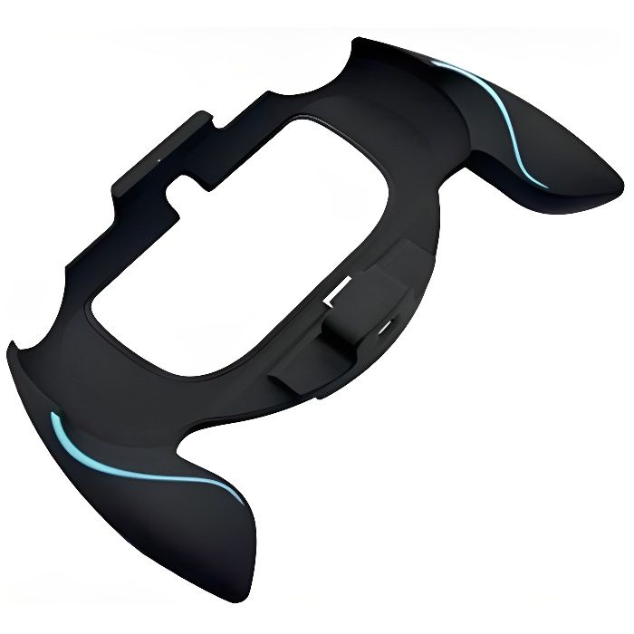 Support manette ergonomique Noir/Bleu pour console PS Vita ps vita