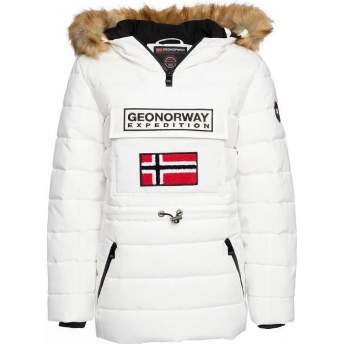 GEOGRAPHICAL NORWAY Doudoune GN BOONSHINE blanc Blanc - Femme