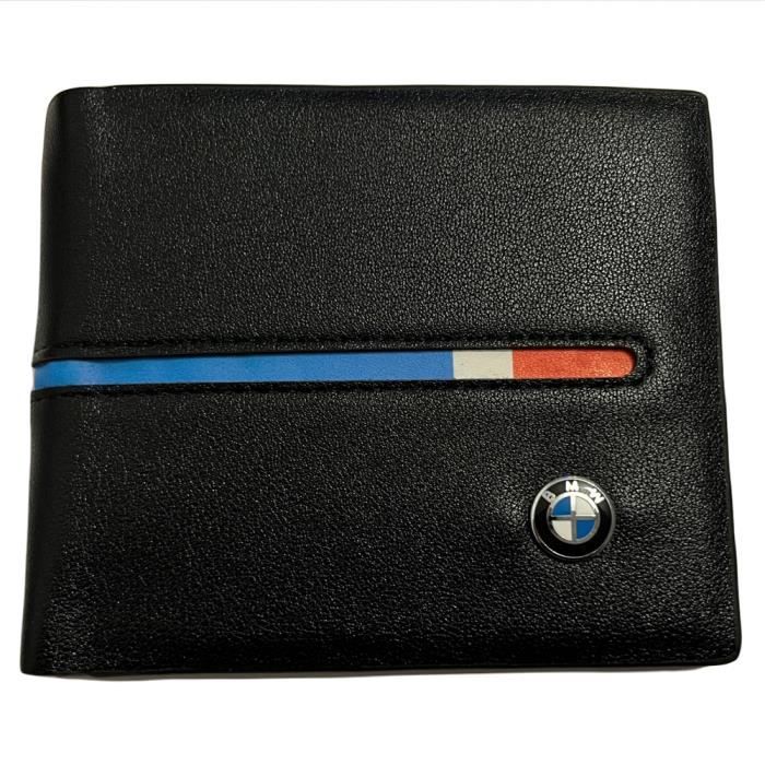 Portefeuille en cuir BMW logo Document sac portefeuille carte paquet pour BMW