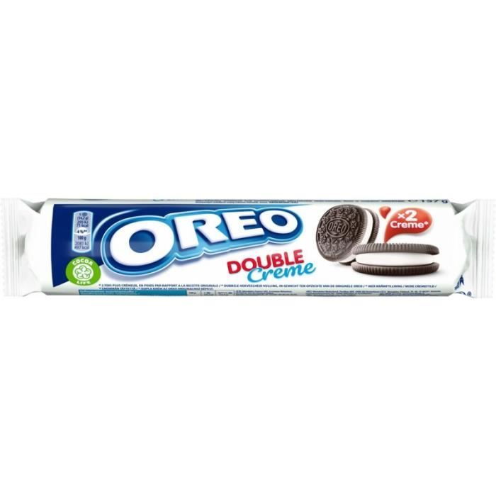 OREO - Double Creme Rouleau 157G - Lot De 4
