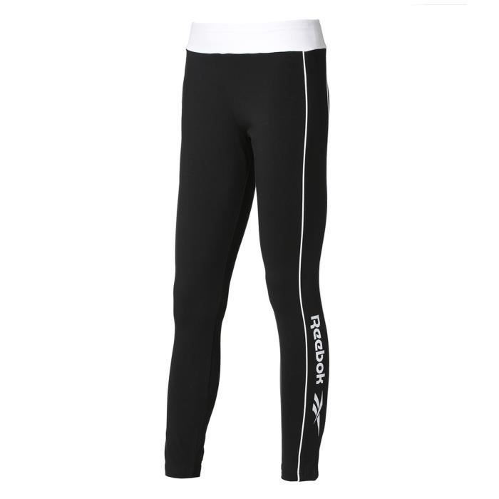 REEBOK Pantalon de jogging CL Linear - Femme - Noir